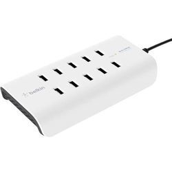 Belkin RockStar USB-Ladestation 120 W Steckdose Ausgangsstrom (max.) 24000 mA USB Anzahl Ausgänge: 10 x