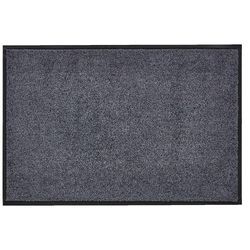 Fußmatte, Schmutzfangmatte, Fußabtreter, Türmatte, Sauberlaufmatte, waschbar, pflegeleicht und strapazierfähig, Anthrazit, 150 x 90 x 0,7 cm - Homcom