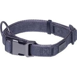 Nobby Halsband Linen Deluxe schwarz grau