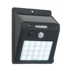 Solar-LED-Wandleuchte 200 Lumen, IP65 mit Bewegungssensor und Dämmerung