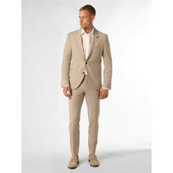 Cinque Anzug Herren Slim Fit meliert, beige