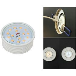 5W Slim LED Einbauleuchte Neutralweiß 400lm 20mm Höhe 230V Ø50mm Einbaustrahler Dimmbar