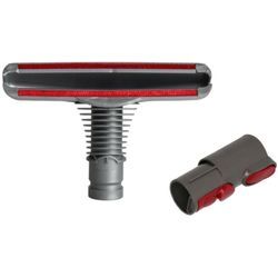 Trade Shop - Trade-Shop 2in1 Set: Matratzendüse/Polsterdüse + Anschluss-Adapter kompatibel mit Dyson DC16 DC24 DC30 DC31 DC33 DC34 DC35 DC43 DC43H