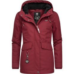 Ragwear Winterjacke Damen, bordeaux