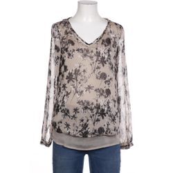 Comma Damen Bluse, beige, Gr. 34