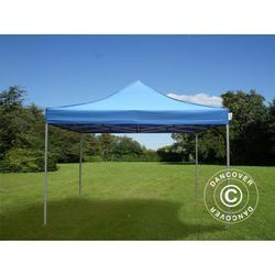 Dancover - Faltzelt Faltpavillon Wasserdicht FleXtents pro Steel 4x4m Blau