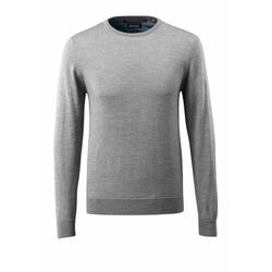 Mascot - Strickpullover frontline runder Halsausschnitt Herren 50636 Gr. s grau-meliert