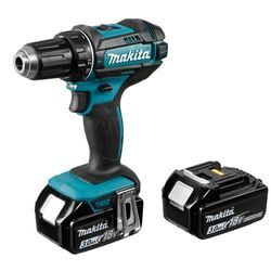 Makita DDF482RFJ 18V 2x BL1830B Akku-Bohrschrauber