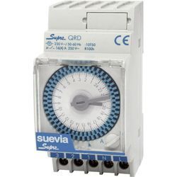 Suevia - supra qrd Hutschienen-Zeitschaltuhr analog 230 v/ac 4000 w