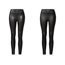 esmara® Damen Leggings in Lederoptik