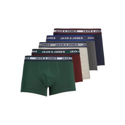 Jack & Jones Boxershorts Boxershorts 5er-Pack Basic Set Trunks Unterhosen JACOLIVER (5-St) 6820 in Mehrfarbig, schwarz