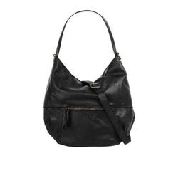 forty° Shopper Damen Leder, schwarz