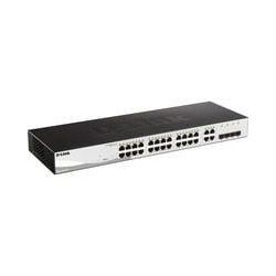 DGS-1210-24P/E, Switch silber/schwarz