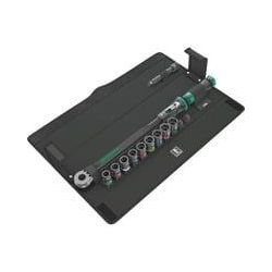 Click-Torque C 3 Set 2 für Betonverschraubung, 1/2", Drehmomentschlüssel schwarz/grün, 11-teilig, mit Umschaltknarre