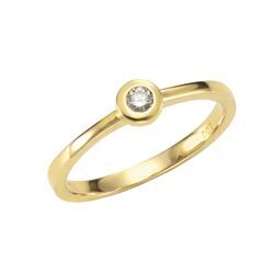 Orolino Ring Gold 585 mit Brillant 0,07ct.