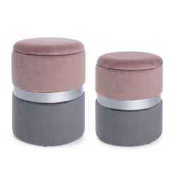 Hocker POLINA 2er Set