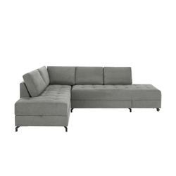 smart Ecksofa Carla ¦ grau ¦ Maße (cm): B: 291 H: 88 T: 222