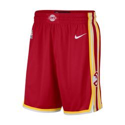 Hawks Icon Edition 2020 Nike NBA Swingman Shorts für Herren - Rot