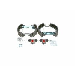 BOSCH Bremsbackensatz KIT SUPERPRO hinten rechts links vormontiert 19mm für VW 1H0685511AX 0 204 114 579