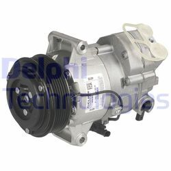 DELPHI Kompressor, Klimaanlage für VAUXHALL OPEL 39164666 39072512 1618495 TSP0155988