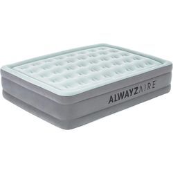 AlwayzAire Basic Luftbett mit integrierter Elektropumpe Double XL/Mid 203 x 152 x 46 cm