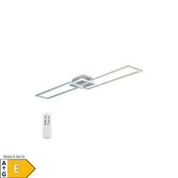 CCT LED Wand- und Deckenleuchte,chrom-alu, LED/40W