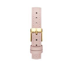 Rose Leather Strap Gold