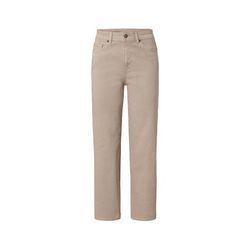 Jeans mit weitem Bein - Beige - Gr.: 34