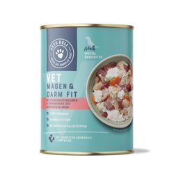 Nassfutter Magen & Darm fit für Hunde - 400g ✓ unterstützt die Gesundheit ✓ Adult von Pets Deli