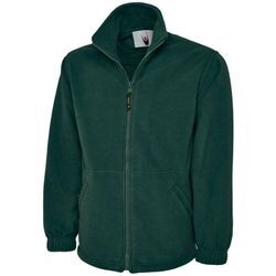 Uneek - Extra dicke Unisex Fleecejacke 300 g/m² Antipilling Grün xl - Grün