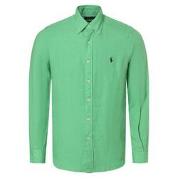 Polo Ralph Lauren Leinenhemd Herren Regular Fit Button-Down, gras