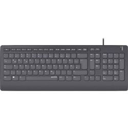 SPEEDLINK HI-GENIC Antibacterial Keyboard, black - DE Layout