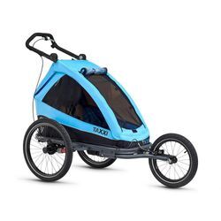 taXXi Fahrradkinderanhänger Kinderfahrradanhänger Elite one Blue Kinderanhänger