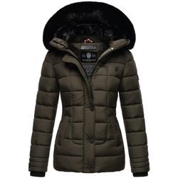 MARIKOO Damen Outdoor Winter Steppjacke mit abnehmbarer Kapuze Qesraa