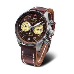 Vostok Europe Herrenarmbanduhr 6S21-325A665L - 47 mm