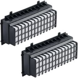 Trade Shop - 2x Trade-Shop HEPA-Filter Abluftfilter passend für alle Modelle der Bosch BGS5 Serie / Relaxx'x Serie - ersetzt 573928 577281 575665