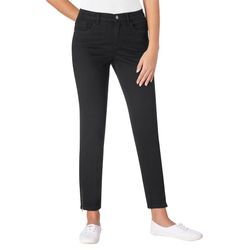 Stretch-Jeans ASCARI Gr. 36, Normalgrößen, schwarz Damen Jeans