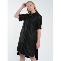 Blusenkleid JAGGER & EVANS "42021256", Damen, Gr. M, US-Größen, schwarz, Obermaterial: 100% Ziegenleder, Kleider