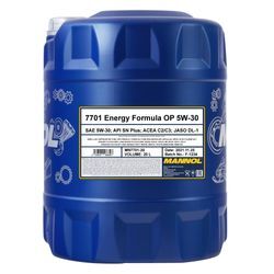 SCT - MANNOL Energy Formula OP 5W-30 (20L) Motoröl MN7701-20