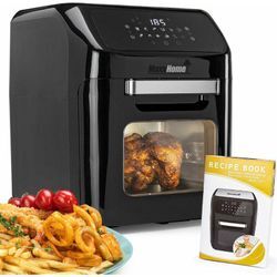 Heißluft-Fritteuse xxl - Heißluftfritteuse Fritteuse Luftfritteuse - Airfryer xxl - Aerofryer mit digitalem Display - 1600 w - Inkl. Zubehör und