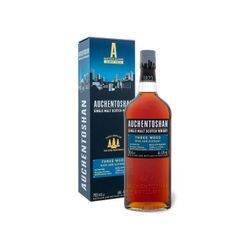 AUCHENTOSHAN Three Wood Single Malt Scotch Whisky mit Geschenkbox 43% Vol