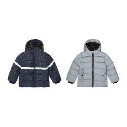 lupilu® Kleinkinder Steppjacke, reflektierend, mit Kapuze