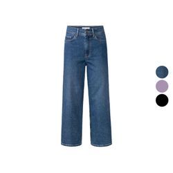 esmara® Damen Jeans, Wide Leg, moderne Knöchellänge