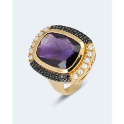 Ring mit Amethyst