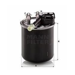 MANN-FILTER Kraftstofffilter 86mm für MERCEDES-BENZ NISSAN A6510901652 A6510902852 6510902852 WK 820/17