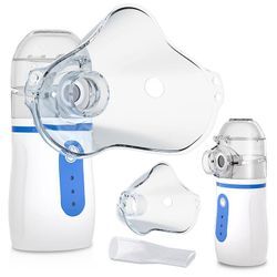 Tolletour - Tragbar Inhalator Vernebler für Kinder Erwachsene.ultraschall inhalationsgerät usb Nebulizer Geräuschlos für Erkältungen