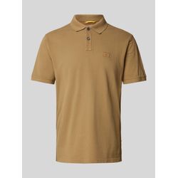 Regular Fit Poloshirt mit Logo-Stitching