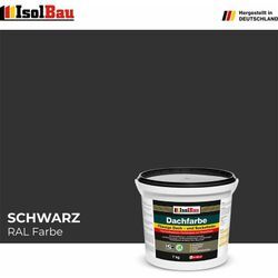 Dachfarbe Sockelfarbe Schwarz 7 kg Fassadenfarbe ral Farbe Nano Polymermembran