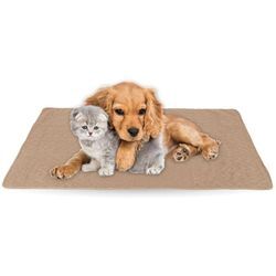 Haustiermatte - 70x100cm ( Anthrazit ) Haustierdecken öko-tex 100 perfekt für Katzen bis große Hunde - s-xl - Steppdecke für Sofa / Bett - Schutz