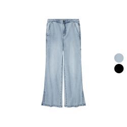 pepperts!® Kinder Mädchen Jeans Wide Leg, hohe Leibhöhe